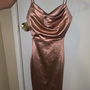 Rose Gold a Dress Size Small